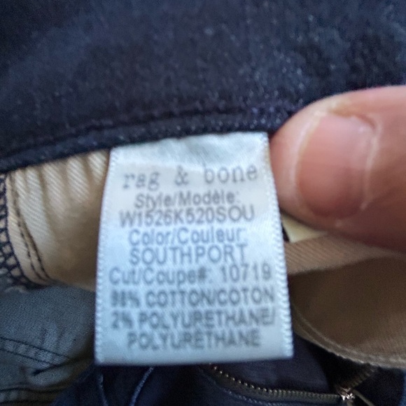 Rag and Bone, skinny, indigo, - Picture 5 of 6